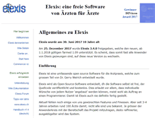 Tablet Screenshot of elexis.info