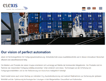 Tablet Screenshot of elexis.de